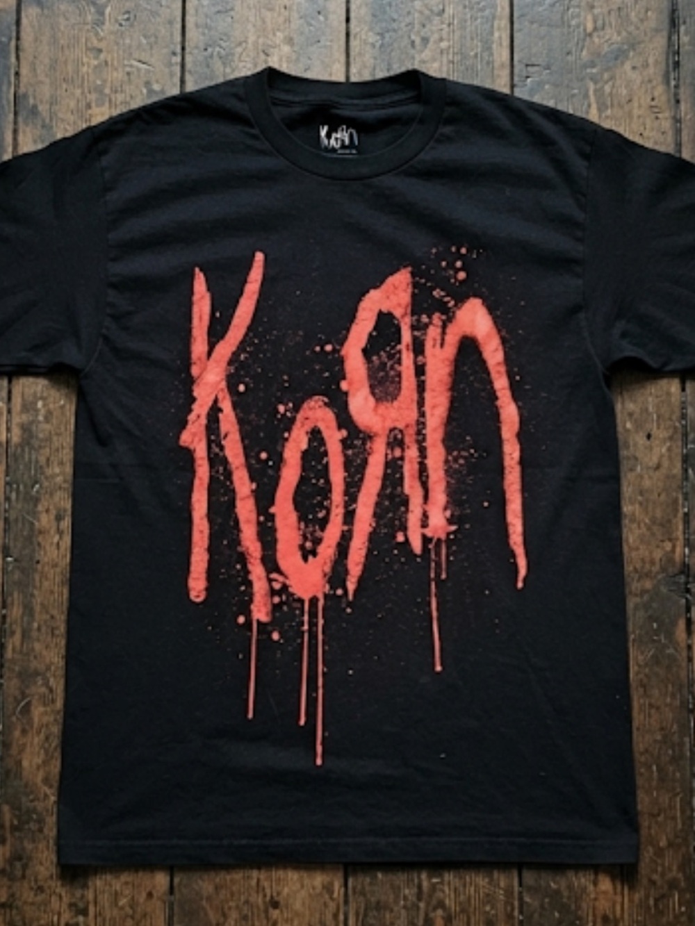 Korn Tour Shirt Men’s Size XS Black